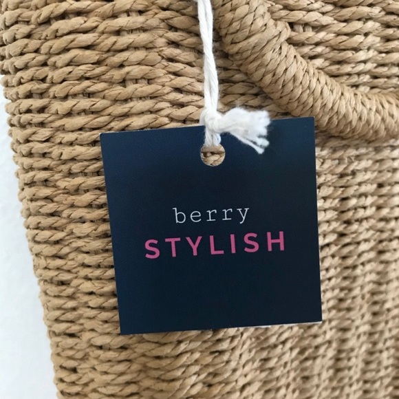 The Whitney Woven Bag - Handwoven Rattan Purse - Picture 5 of 5